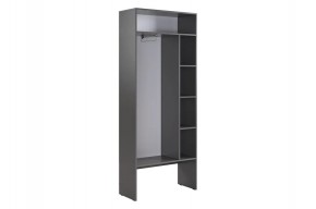 БАСКО Прихожая К10 (графит) в Соликамске - solikamsk.mebel24.online | фото 7