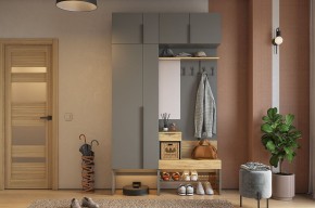 БАСКО Прихожая К6 (графит) в Соликамске - solikamsk.mebel24.online | фото