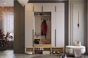 БАСКО Прихожая К9 (кашемир) в Соликамске - solikamsk.mebel24.online | фото 2