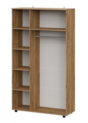 БАЙКАЛ Шкаф трехстворчатый (Графит/Дуб золотой) в Соликамске - solikamsk.mebel24.online | фото 2