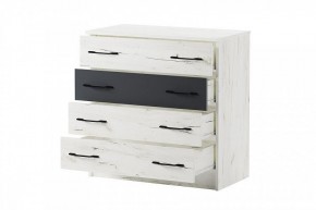 БЕАТРИС Комод К800 (дуб крафт белый/антрацит) в Соликамске - solikamsk.mebel24.online | фото 3
