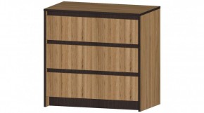 БОСТОН Комод 3 ящика (дуб вотан) в Соликамске - solikamsk.mebel24.online | фото