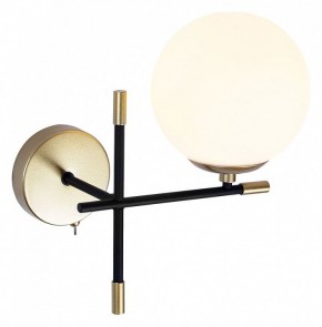 Бра Arte Lamp Arkab A2225AP-1BK в Соликамске - solikamsk.mebel24.online | фото