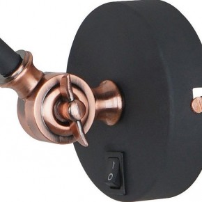 Бра Arte Lamp Braccio A2054AP-1BK в Соликамске - solikamsk.mebel24.online | фото