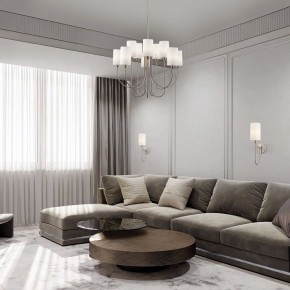Бра Eurosvet Abbey 60164/1 никель в Соликамске - solikamsk.mebel24.online | фото 2