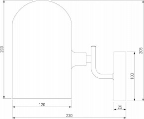 Бра Eurosvet Bambola 60157/1 латунь в Соликамске - solikamsk.mebel24.online | фото 4
