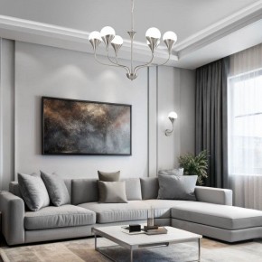 Бра Eurosvet Calyx 60169/1 никель в Соликамске - solikamsk.mebel24.online | фото 3
