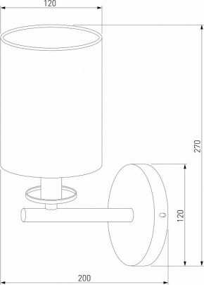Бра Eurosvet Caprera 60146/1 латунь в Соликамске - solikamsk.mebel24.online | фото 3