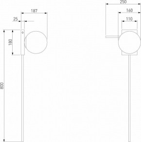 Бра Eurosvet Fredo 40033/1 латунь в Соликамске - solikamsk.mebel24.online | фото 3