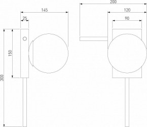 Бра Eurosvet Fredo 40036/1 латунь в Соликамске - solikamsk.mebel24.online | фото 4