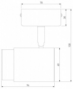Бра Eurosvet Morgan 20124/1 белый/ хром в Соликамске - solikamsk.mebel24.online | фото 3
