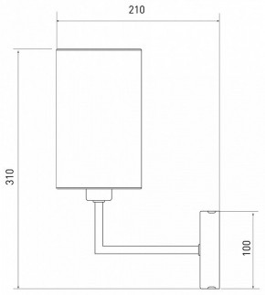 Бра Eurosvet Soffio 60134/1 никель в Соликамске - solikamsk.mebel24.online | фото 2