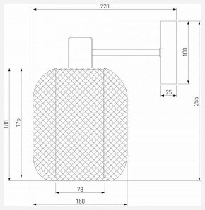 Бра Eurosvet Voile 30192/1 золото в Соликамске - solikamsk.mebel24.online | фото 4