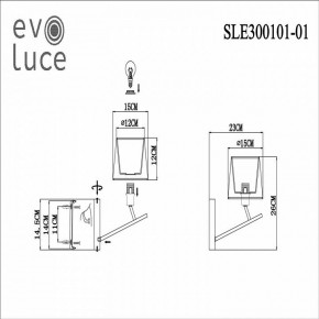 Бра EVOLUCE Denice SLE300101-01 в Соликамске - solikamsk.mebel24.online | фото 7