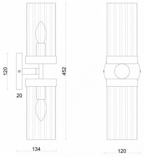 Бра Favourite Radiales 3099-2W в Соликамске - solikamsk.mebel24.online | фото 4