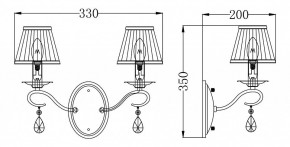 Бра Maytoni Brionia ARM172-02-G в Соликамске - solikamsk.mebel24.online | фото 3