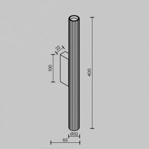 Бра Maytoni Calipso C082WL-12W2.7K-B в Соликамске - solikamsk.mebel24.online | фото 4