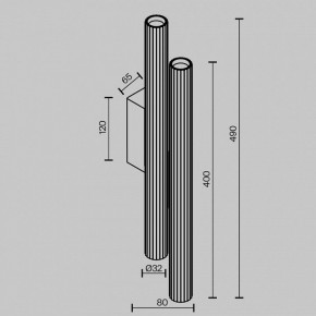 Бра Maytoni Calipso C082WL-24W2.7K-B в Соликамске - solikamsk.mebel24.online | фото 5