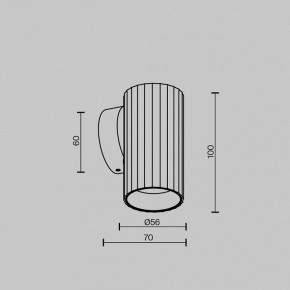 Бра Maytoni Calipso C106WL-01-GU10-B в Соликамске - solikamsk.mebel24.online | фото 6