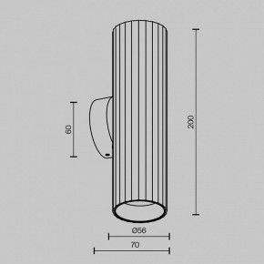 Бра Maytoni Calipso C106WL-02-GU10-B в Соликамске - solikamsk.mebel24.online | фото 6