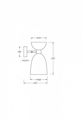 Бра Maytoni Cloches MOD113WL-01W в Соликамске - solikamsk.mebel24.online | фото 3