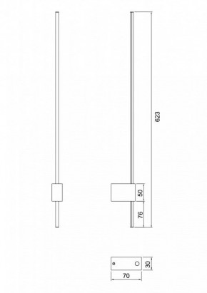 Бра Maytoni Pars C070WL-L6GB3K в Соликамске - solikamsk.mebel24.online | фото 3