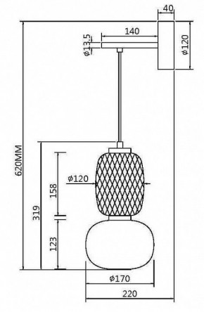 Бра Maytoni Pattern MOD267WL-L18G3K в Соликамске - solikamsk.mebel24.online | фото 4