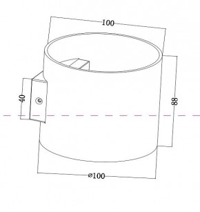 Бра Maytoni Rond C066WL-01MG в Соликамске - solikamsk.mebel24.online | фото 3