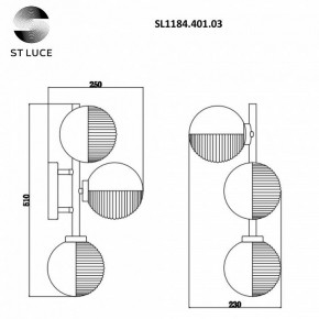 Бра ST-Luce Todo SL1184.401.03 в Соликамске - solikamsk.mebel24.online | фото 6