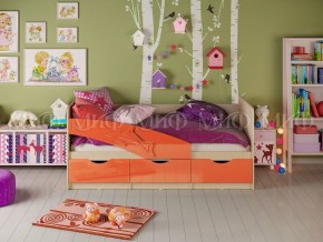 ДЕЛЬФИН Кровать 1800 (Оранжевый металлик) в Соликамске - solikamsk.mebel24.online | фото