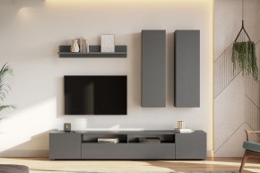 ДЕНВЕР Гостиная (Варианнт-2) Графит серый в Соликамске - solikamsk.mebel24.online | фото