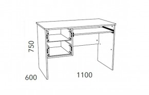 Детская Фанк Стол для компьютера НМ 009.19-05 М2 в Соликамске - solikamsk.mebel24.online | фото 3