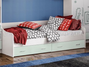 ВЕГА АЛФАВИТ Детская (модульная) Белый/Мята в Соликамске - solikamsk.mebel24.online | фото 3