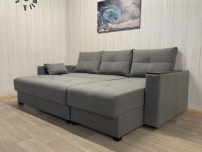 Диван угловой Комфорт-3 (НПБ+МДФ) велюр Galaxy Lite 26 в Соликамске - solikamsk.mebel24.online | фото 3