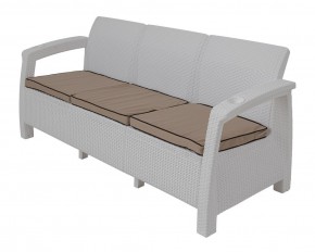 Диван Yalta Premium Sofa 3 Set (Ялта) белый (+подушки под спину) в Соликамске - solikamsk.mebel24.online | фото 1