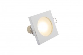 DK3014-WH Встраиваемый светильник влагозащ., IP 44, 50 Вт, GU10, белый, алюминий в Соликамске - solikamsk.mebel24.online | фото 3