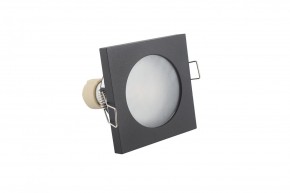 DK3015-BK Встраиваемый светильник влагозащ., IP 44, 50 Вт, GU10, черный, алюминий в Соликамске - solikamsk.mebel24.online | фото 4