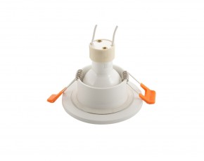 DK3016-WH Встраиваемый светильник влагозащ., IP 65, 50 Вт, GU10, белый, алюминий в Соликамске - solikamsk.mebel24.online | фото 5