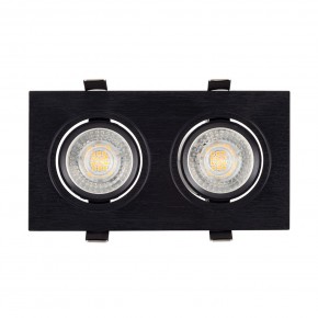DK3022-BK Встраиваемый светильник, IP 20, 10 Вт, GU5.3, LED, черный, пластик в Соликамске - solikamsk.mebel24.online | фото 2