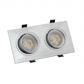 DK3022-CM Встраиваемый светильник, IP 20, 10 Вт, GU5.3, LED, серый, пластик в Соликамске - solikamsk.mebel24.online | фото 1