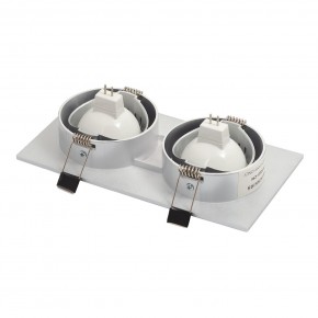 DK3022-CM Встраиваемый светильник, IP 20, 10 Вт, GU5.3, LED, серый, пластик в Соликамске - solikamsk.mebel24.online | фото 4