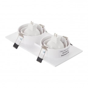 DK3022-WH Встраиваемый светильник, IP 20, 10 Вт, GU5.3, LED, белый, пластик в Соликамске - solikamsk.mebel24.online | фото 3