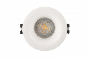 DK3024-WH Встраиваемый светильник, IP 20, 10 Вт, GU5.3, LED, белый, пластик в Соликамске - solikamsk.mebel24.online | фото 1