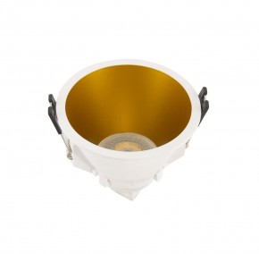 DK3026-WG Встраиваемый светильник, IP 20, 10 Вт, GU5.3, LED, белый/золотой, пластик в Соликамске - solikamsk.mebel24.online | фото 2