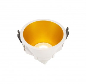 DK3026-WG Встраиваемый светильник, IP 20, 10 Вт, GU5.3, LED, белый/золотой, пластик в Соликамске - solikamsk.mebel24.online | фото 3