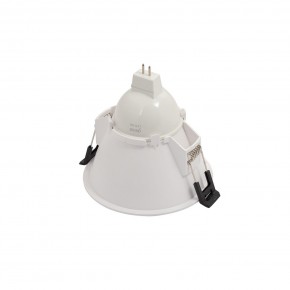 DK3026-WH Встраиваемый светильник, IP 20, 10 Вт, GU5.3, LED, белый, пластик в Соликамске - solikamsk.mebel24.online | фото 3