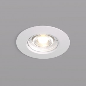 DK3028-WH Встраиваемый светильник, IP 20, 10 Вт, GU5.3, LED, белый, пластик в Соликамске - solikamsk.mebel24.online | фото 1