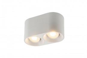 DK3036-WH Светильник накладной IP 20, 10 Вт, GU5.3, LED, белый, пластик в Соликамске - solikamsk.mebel24.online | фото 1