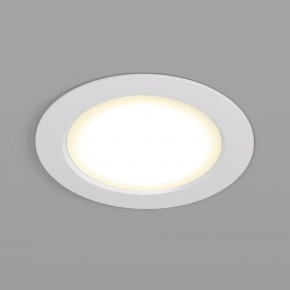 DK3048-WH Встраиваемый светильник, IP 20, 7Вт, LED, белый, пластик в Соликамске - solikamsk.mebel24.online | фото 1