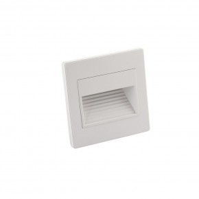 DK3050-WH Светильник встраиваемый в стену, IP 20, LED 3000, 1 Вт, белый, пластик в Соликамске - solikamsk.mebel24.online | фото 2
